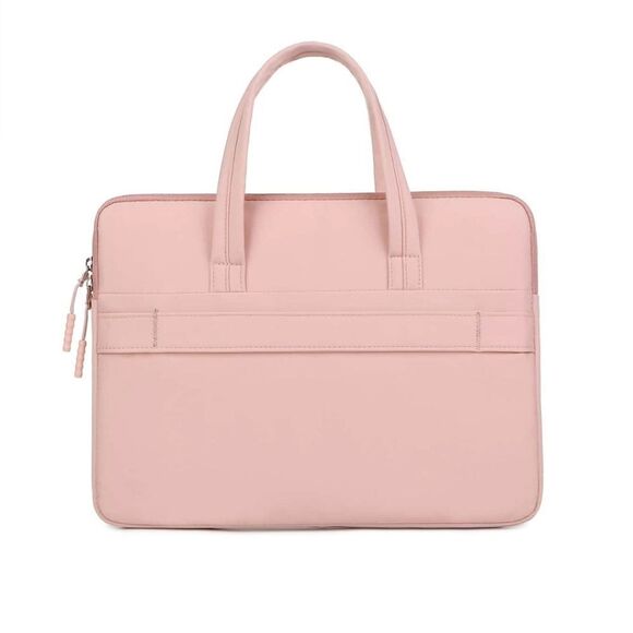 LAPTOP Briefcase Pink Handbag - Picture 5 of 14